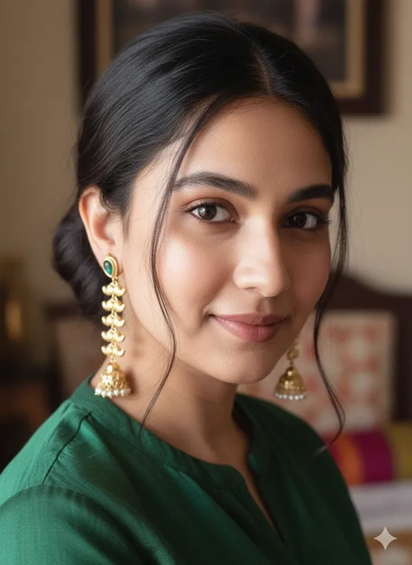 ISHQ_LONG_GOLD_PLATED__EARRINGS_FOR_WOMEN