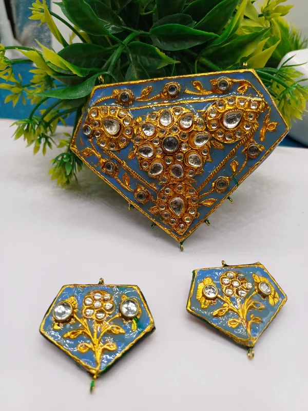 Grey_Alloy_And_Kundan_Stone_Premium_Kundan_Pendant_For_Jewellery_Making