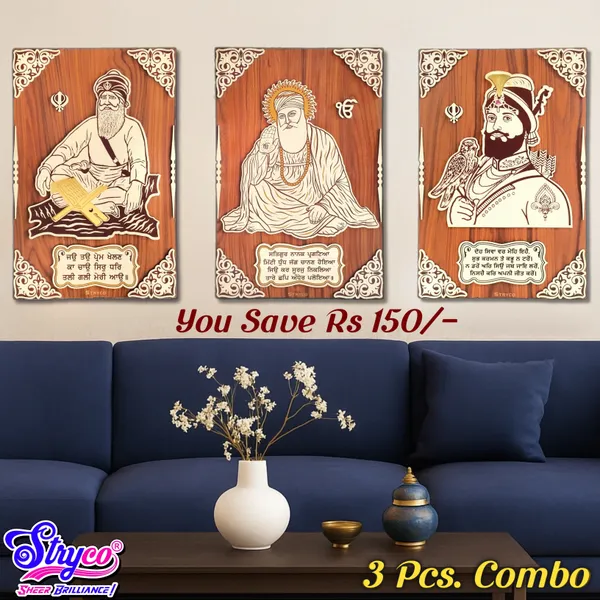 3pcs._Combo_|_Guru_Nanak_Dev_Ji_+_Guru_Gobind_Singh_ji_+_Baba_Deep_Singh_Ji_|_3d_Wooden_Wall_Art_Combo_|_Punjabi_Wall_Art_3pcs._Combo_|_Sikh_Gift_Items_|_12X18_Inches