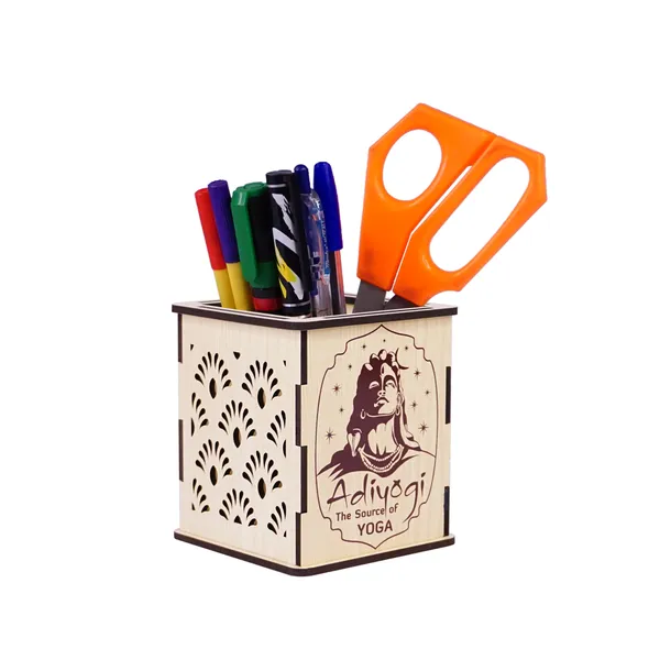 Beige_Wooden_Adiyogi_Pen_Stand_|_Wooden_Pen_Stand_|_Gift_Item_|_Adiyogi_|_Elegant_Gift_Item_|_Functional_Desk_Accessory