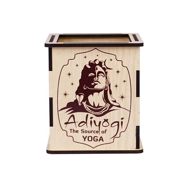 Beige_Wooden_Adiyogi_Pen_Stand_|_Wooden_Pen_Stand_|_Gift_Item_|_Adiyogi_|_Elegant_Gift_Item_|_Functional_Desk_Accessory
