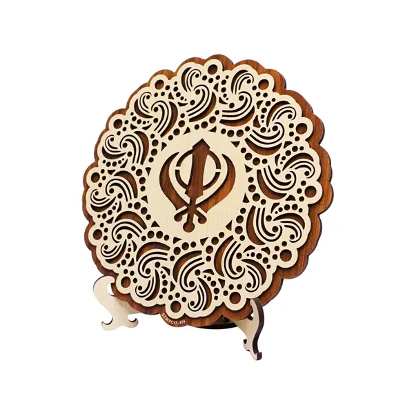 Beige_Khanda_Table_Top_Wooden_Showpiece_|__Sikh_Khanda_|_Multi_Layered_|_Sikh_Spiritual_Gift_Ideas_|_Home_Decor_|_Punjabi_Gift_Item