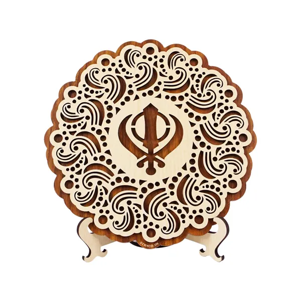 Beige_Khanda_Table_Top_Wooden_Showpiece_|__Sikh_Khanda_|_Multi_Layered_|_Sikh_Spiritual_Gift_Ideas_|_Home_Decor_|_Punjabi_Gift_Item