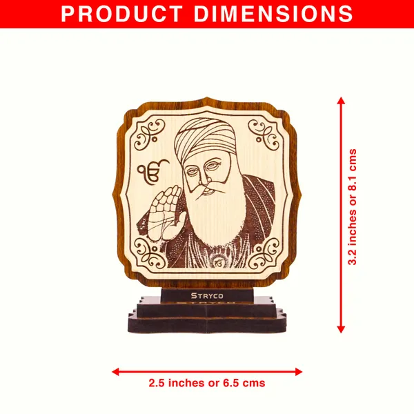 Beige_Lotus_Series_Guru_Nanak_Dev_Ji_Car_Dashboard_Idol_|_Car_Decor_|_Decorative_Showpiece_|_Car_Accessory