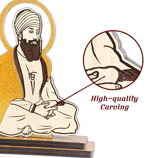Beige_and_Gold_8x7_Inches_Guru_Tegh_Bahadur_Singh_Ji_Wooden_Table_Top_Carved_Photo_|_Wooden_Figurine_|_Sikh_Gift_Ideas_|_Punjabi_Home_Decor_Gift_Items