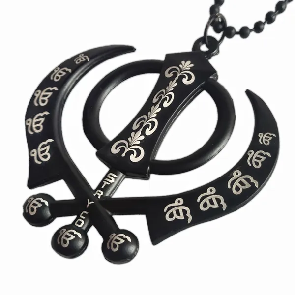 Black_Matte_Metal_Khanda_Car_Hanging_|_Spiritual_Car_Accessory_|_Punjabi_Gift_Item_|_Sikh_Gift_Ideas_|_4x4_Inches