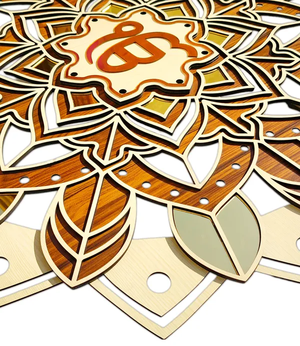 Ivory_Beechwood_Ek_Onkar_Mandala_Wall_Decor_Product_|_Ik_Onkar_|_3D_Premium_Sikh_Religious_Item_For_Living_Room/Hotel/Restaurant/Bedroom_Wall_Decoration_|_36x36_Inches
