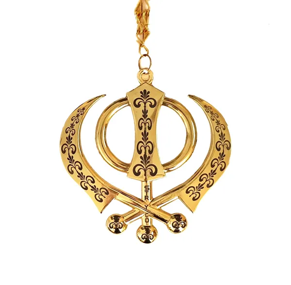 Golden_Metal_Khanda_Car_Hanging_Spiritual_Car_Accessory_|_Punjabi_Gift_Item_|_Premium_Car_Accessory_|_Metal_Khanda_|_Sikh_Gift_Ideas_|_3x3_Inches