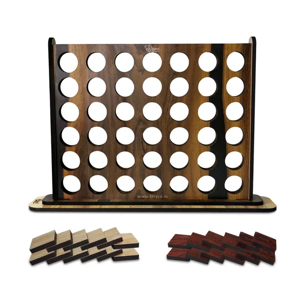Wooden_Connect_Four_Board_Game_|_Classic_Strategy_Game_|_Premium_Craftsmanship_|_Perfect_for_Family_and_Kids_|_Premium_Woodedn_Board_Game