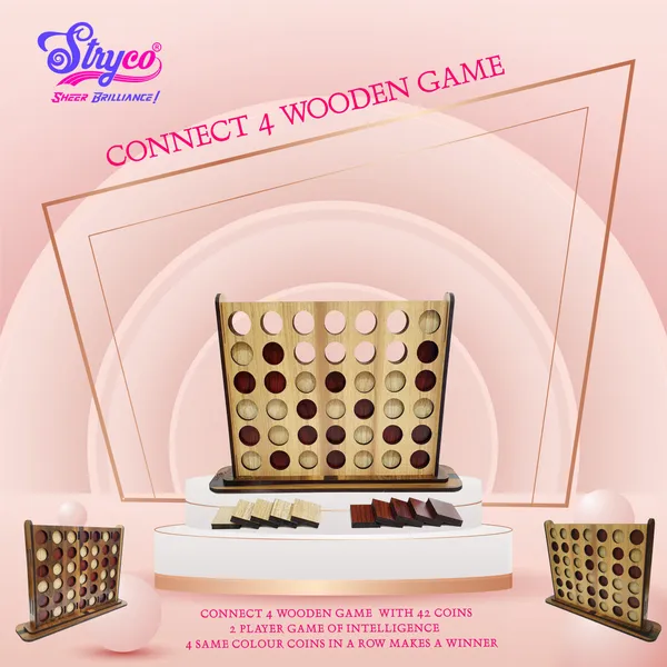Wooden_Connect_Four_Board_Game_|_Classic_Strategy_Game_|_Premium_Craftsmanship_|_Perfect_for_Family_and_Kids_|_Premium_Woodedn_Board_Game