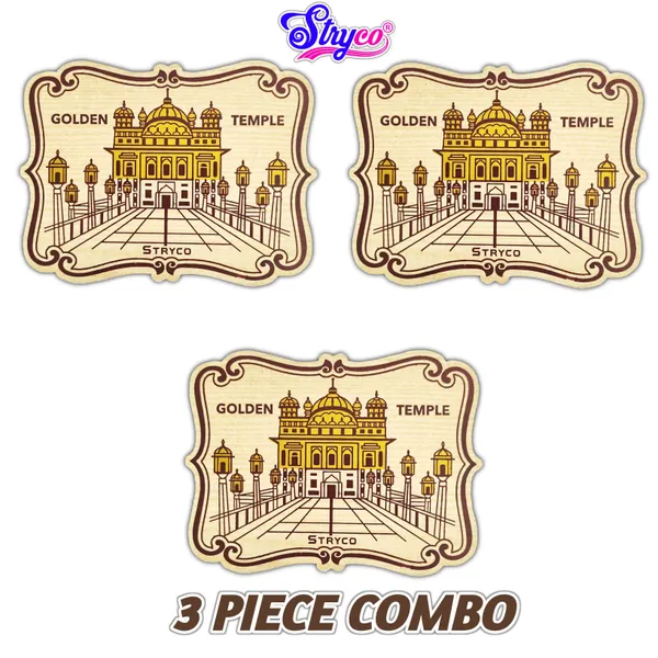 Wooden_Magnet_Stickers__3_Piece_Combo__Spiritual_Gift_Ideas__Golden_Temple_Wooden_Stickers__Magnetic_Stickers
