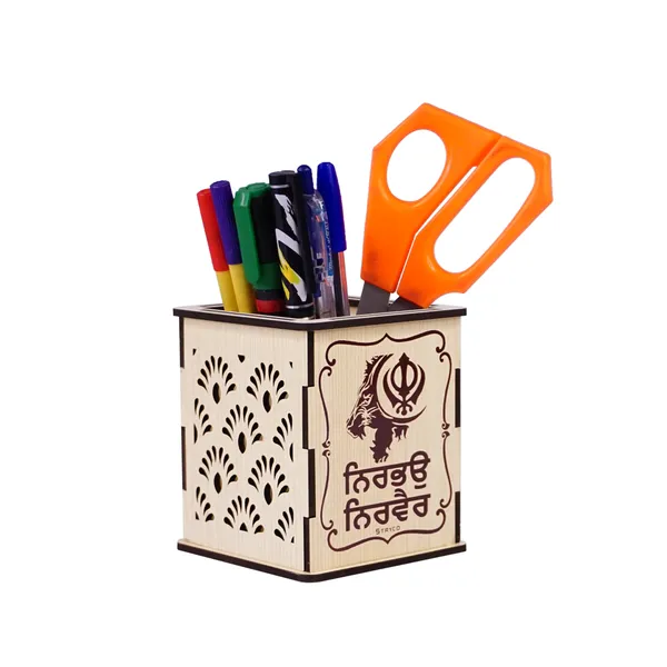 Beige_Wooden_Nirbhau_Nirvair_Wooden_|_Pen_Stand_|_Wooden_Pen_Stand_|_Gift_Item_|_Nirvair_Nirvair_|_Elegant_Gift_Item_|_Functional_Desk_Accessory