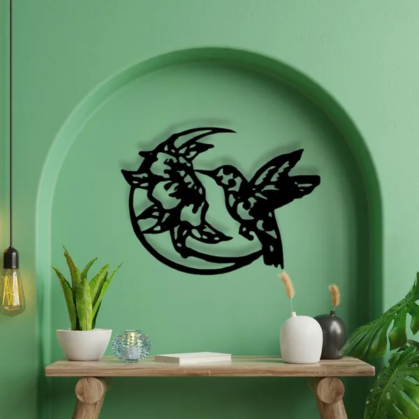 Wooden_Wall_Art_for_Home_Decoration__|_Limited_Edition_Hummingbird__|_Black