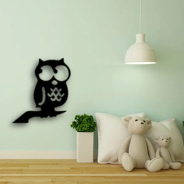Wooden_Wall_Art_for_Home_Decoration__|Wise_Owl_|_Black