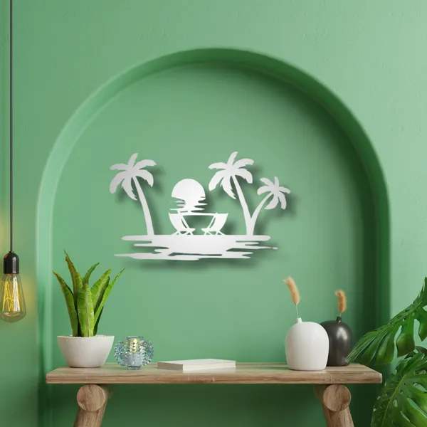 Metal_Wall_Art_for_Home_Decoration__|_Beach_View__|_Silver