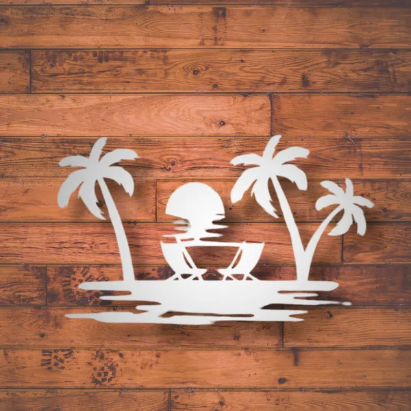 Metal_Wall_Art_for_Home_Decoration__|_Beach_View__|_Silver