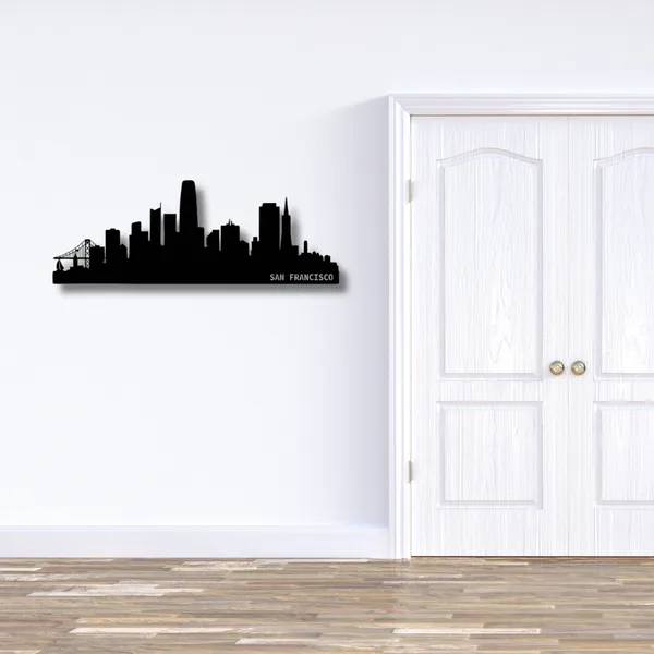 San_Francisco_Skyline_Metal_Wall_Art