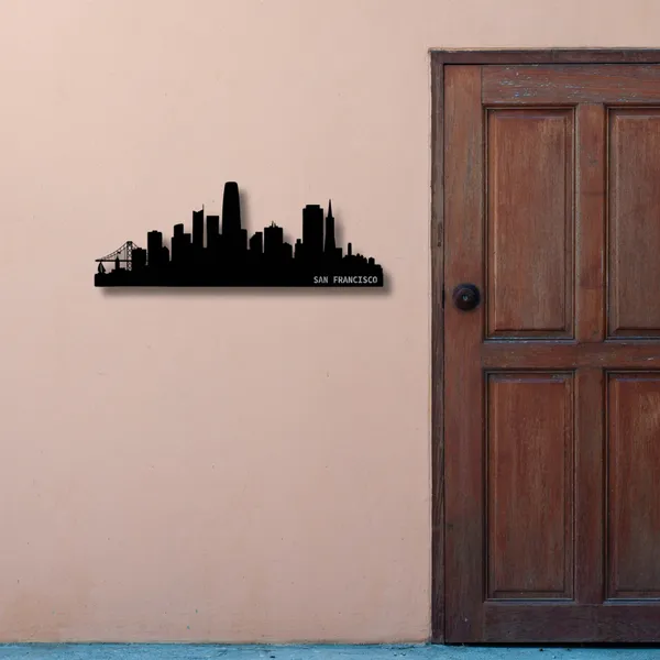 San_Francisco_Skyline_Metal_Wall_Art
