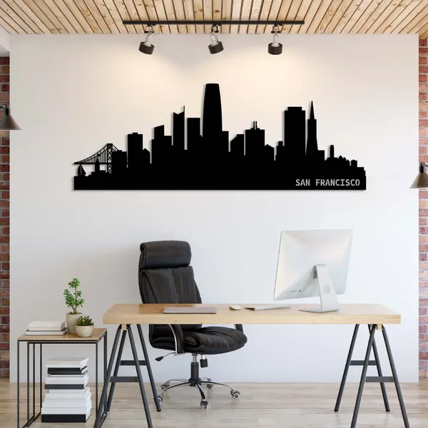 San_Francisco_Skyline_Metal_Wall_Art