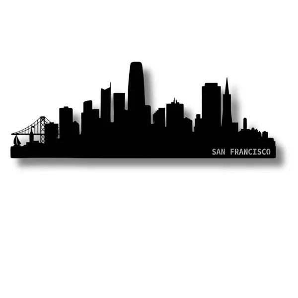 San_Francisco_Skyline_Metal_Wall_Art
