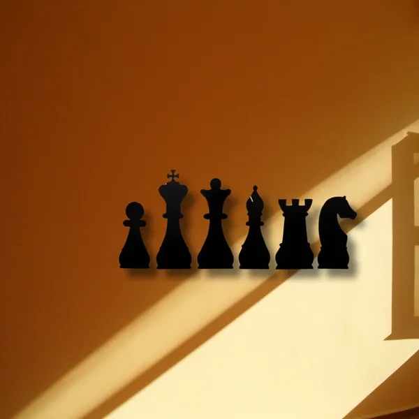 Metal_Wall_Art_for_Home_Decoration__|_Chess__|_Black