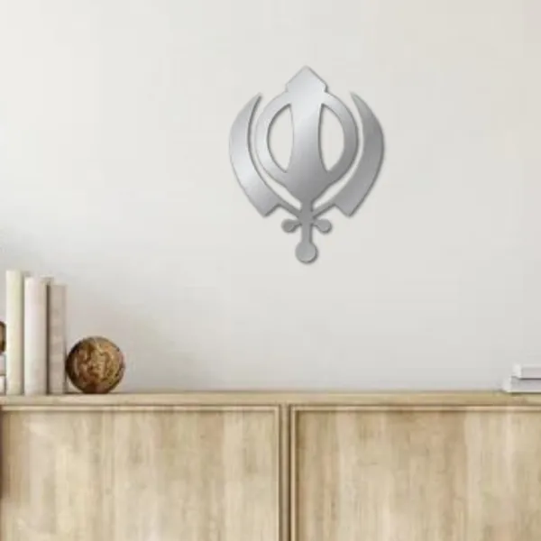 Metal_Wall_Art_for_Home_Decoration__|_Khanda_Sahib__|_Silver