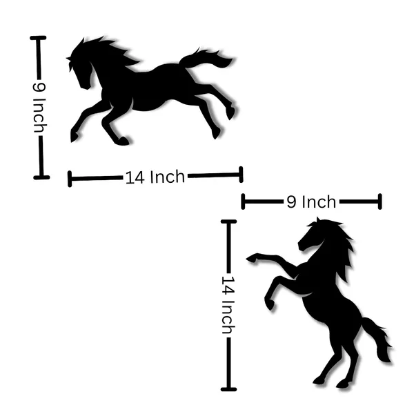 Wooden_Wall_Art_for_Home_Decoration__|Rearing_Horse__|_Black