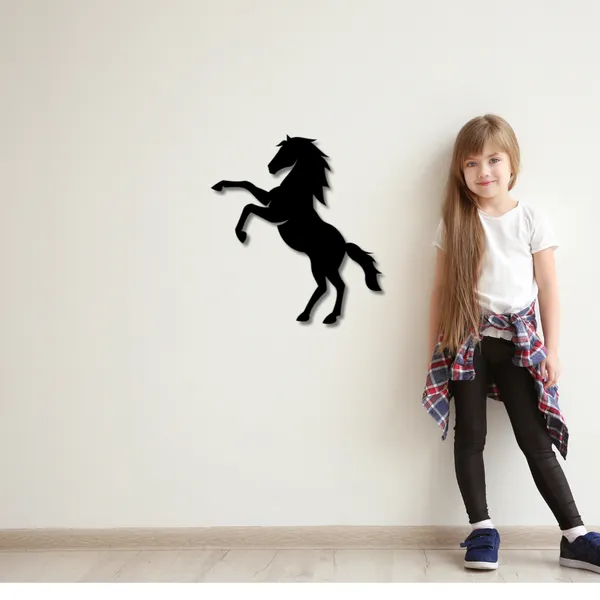 Wooden_Wall_Art_for_Home_Decoration__|Rearing_Horse__|_Black