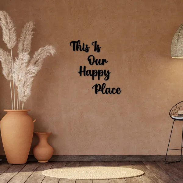 Wooden_Wall_Art_for_Home_Decoration__|This_Is_Our_Happy_Place_|_Black