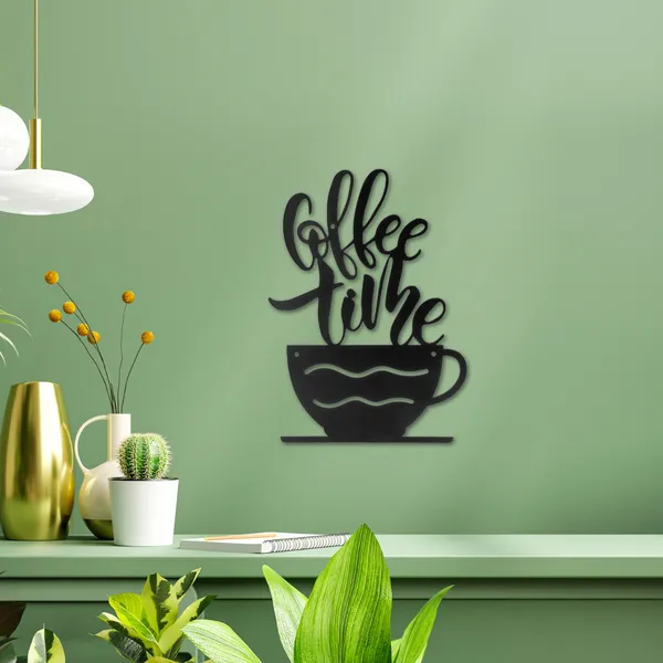 Wooden_Wall_Art_for_Home_Decoration__|Coffee_Time_|_Black