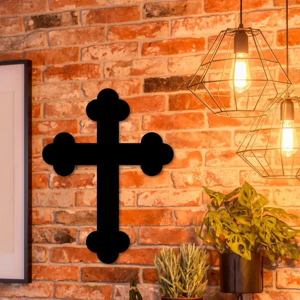 Wooden_Wall_Art_for_Home_Decoration__|Cross_|_Black