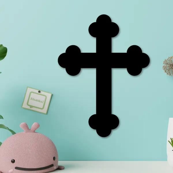Wooden_Wall_Art_for_Home_Decoration__|Cross_|_Black