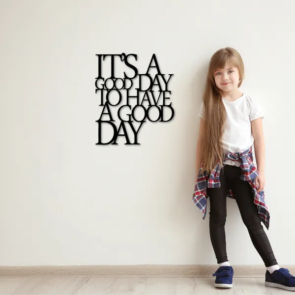 Wooden_Wall_Art_for_Home_Decoration__|It's_A_Good_Day_|_Black
