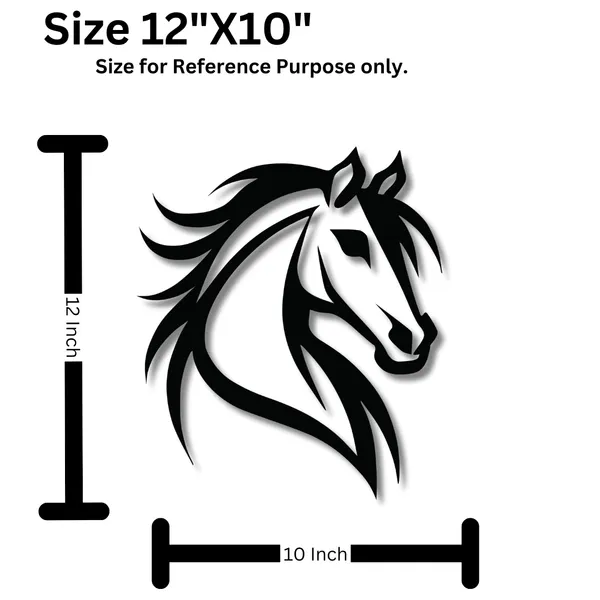 Wooden_Wall_Art_for_Home_Decoration__|Royal_Horse_Head_|_Black
