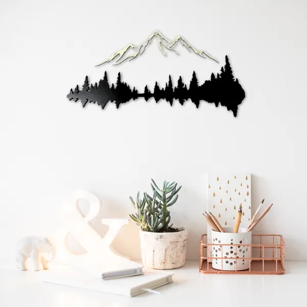Wooden_Wall_Decor_for_Home_Decoration|Mountain_and_Dark_Forest|Black