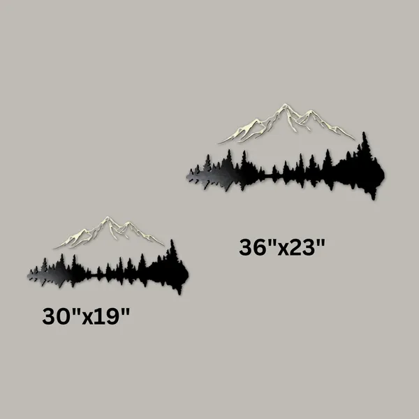 Wooden_Wall_Decor_for_Home_Decoration|Mountain_and_Dark_Forest|Black
