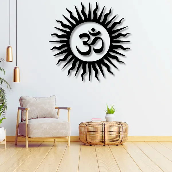 Wooden_Wall_Art_for_Home_Decoration__|_Om_Vibrant__|_Black