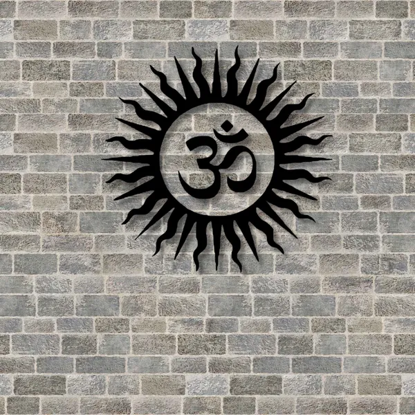 Wooden_Wall_Art_for_Home_Decoration__|_Om_Vibrant__|_Black