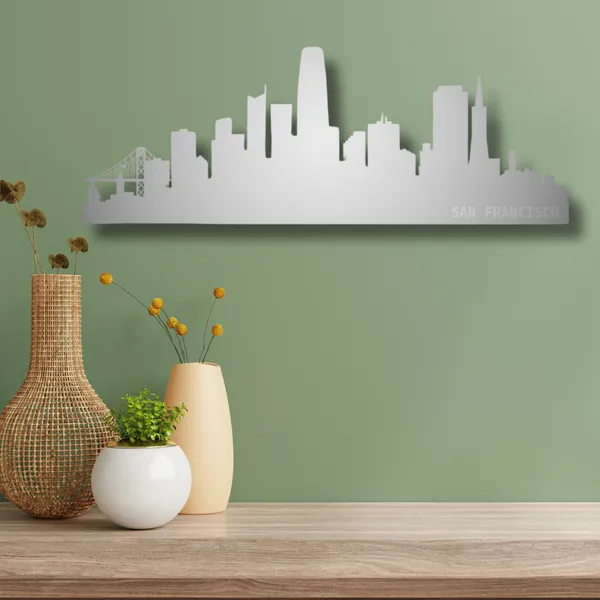 San_Francisco_Skyline_Metal_Wall_Art