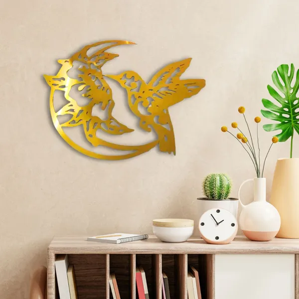 Metal_Wall_Art_for_Home_Decoration__|_Limited_Edition_Hummingbird__|_Gold
