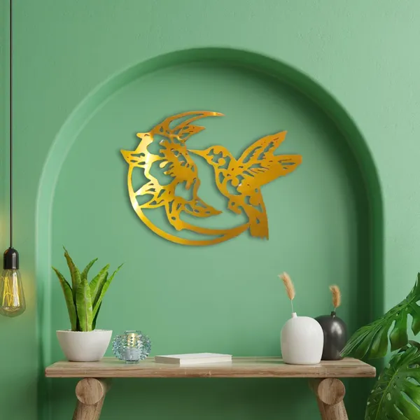 Metal_Wall_Art_for_Home_Decoration__|_Limited_Edition_Hummingbird__|_Gold