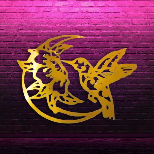 Metal_Wall_Art_for_Home_Decoration__|_Limited_Edition_Hummingbird__|_Gold
