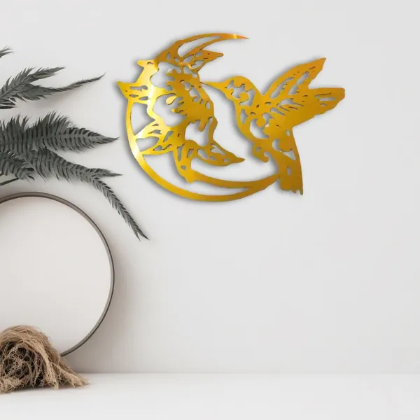 Metal_Wall_Art_for_Home_Decoration__|_Limited_Edition_Hummingbird__|_Gold