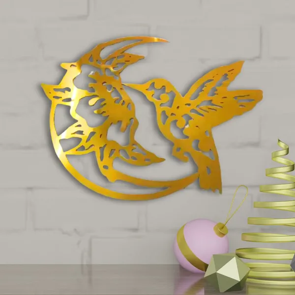 Metal_Wall_Art_for_Home_Decoration__|_Limited_Edition_Hummingbird__|_Gold