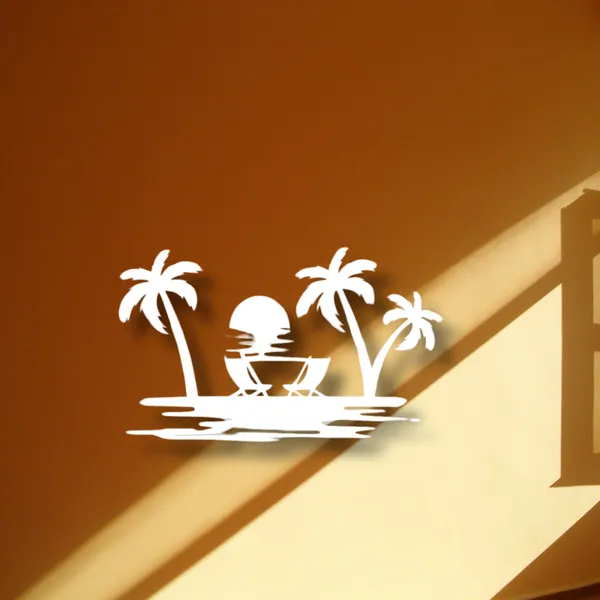 Metal_Wall_Art_for_Home_Decoration__|_Beach_View__|_White