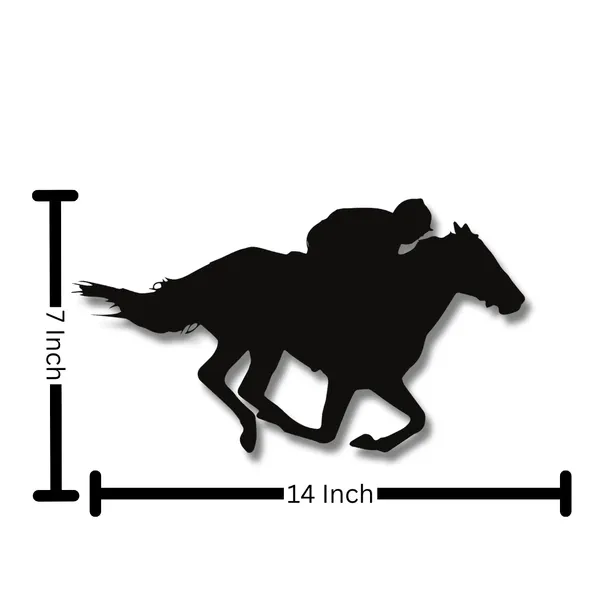 Wooden_Wall_Art_for_Home_Decoration__|Galloping_Horse_with_Jockey_|_Black