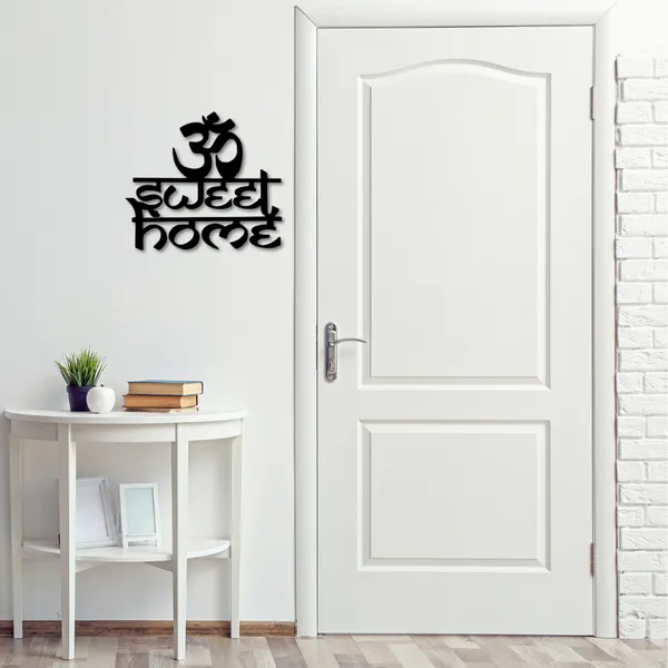 Wooden_Wall_Art_for_Home_Decoration__|Om_Sweet_Home|_Black