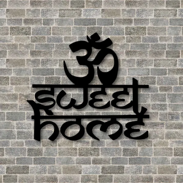 Wooden_Wall_Art_for_Home_Decoration__|Om_Sweet_Home|_Black