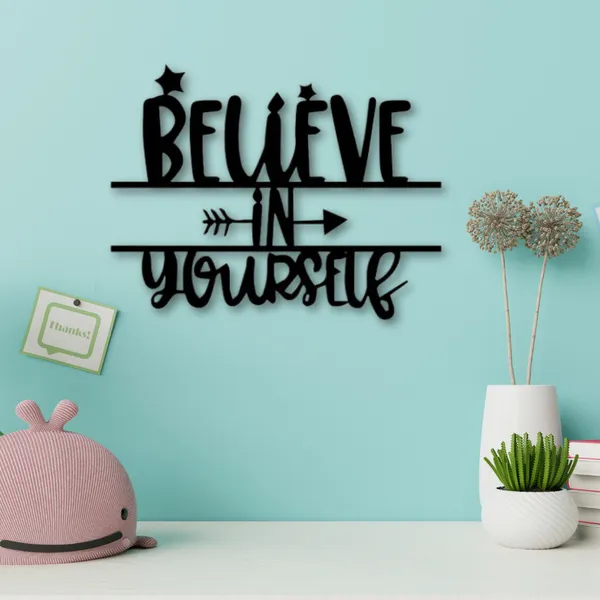 Wooden_Wall_Art_for_Home_Decoration__|Believe_in_Yourself__|_Black