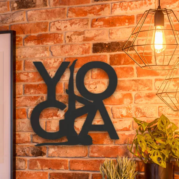 Wooden_Wall_Art_for_Home_Decoration__|Yoga_Script__|_Black